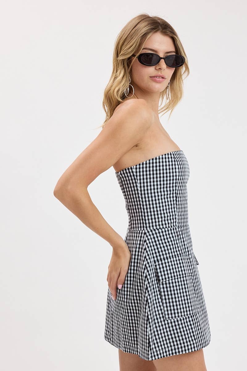 Trust Fund Brunch Pocket Mini Dress