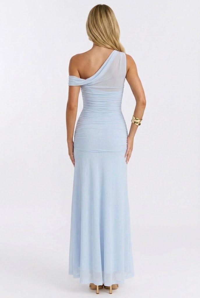 Charleston One Shoulder Maxi Dress