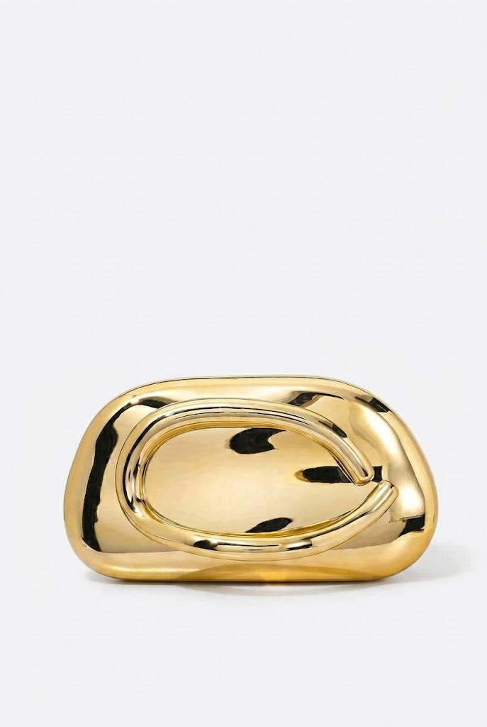 Gold Gloss Mini Clutch