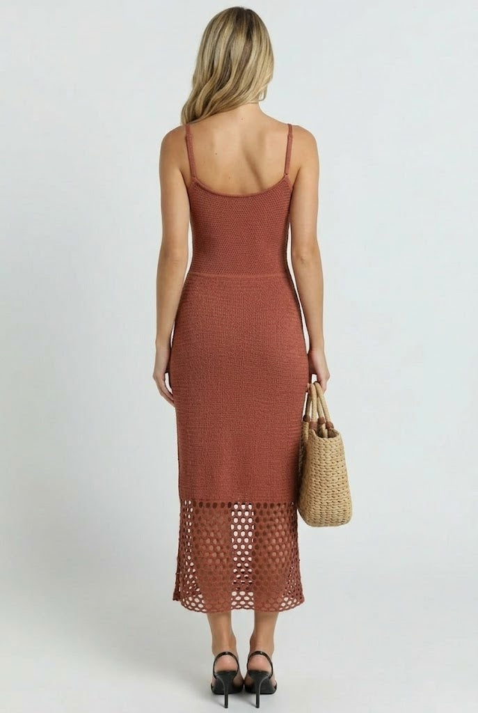 Barcelona Knit Midi Dress