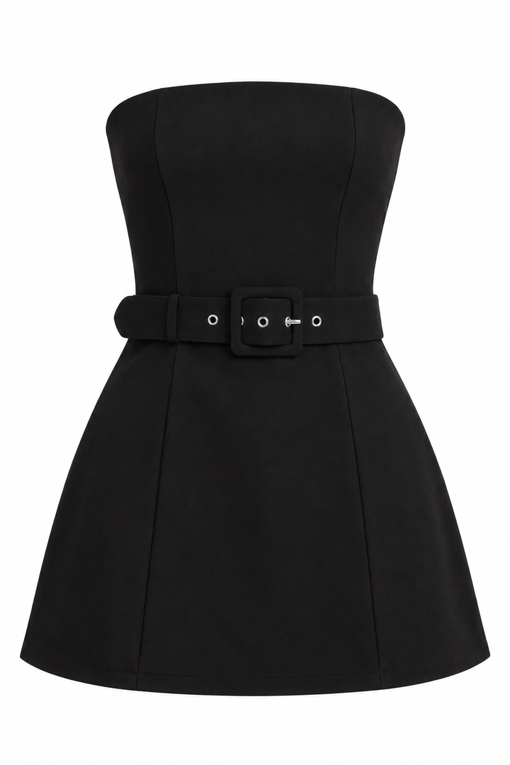 Afternoon in Naples Belt Mini Dress