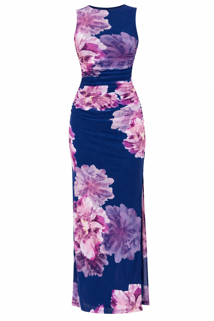 An Evening Between Cities Midi Dress