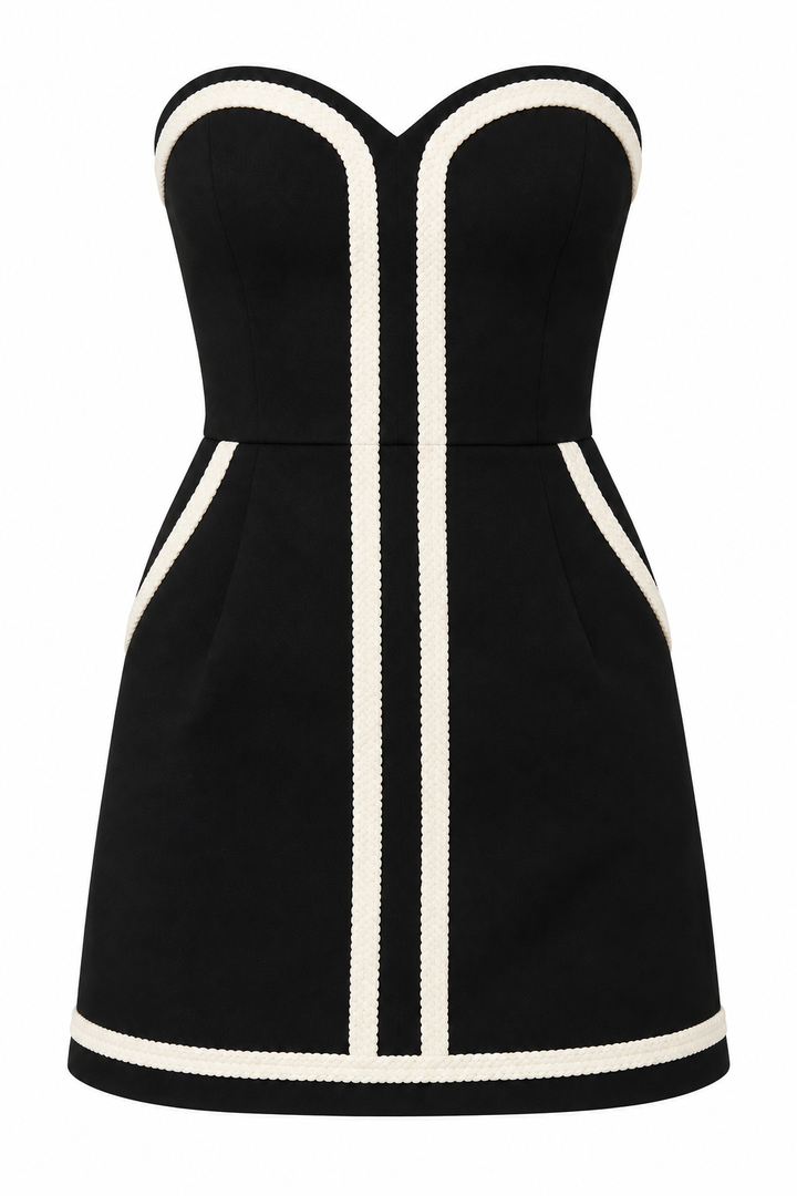 The Del Mar Romper Mini Dress