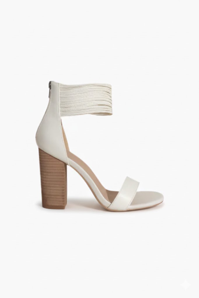 Blair Faux Leather Strappy Heeled Sandal