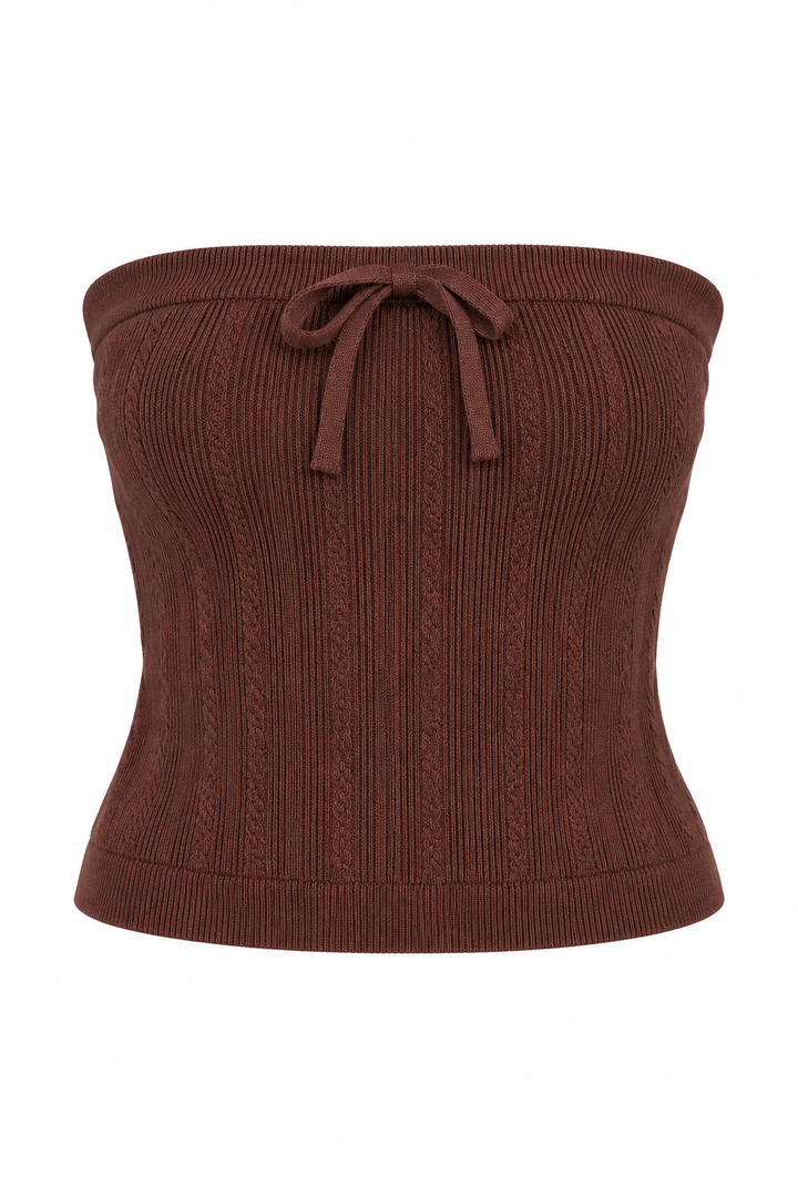 Pointelle Tube Top