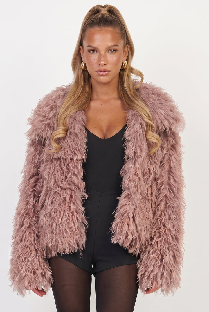 Call the Car Faux Fur Jacket