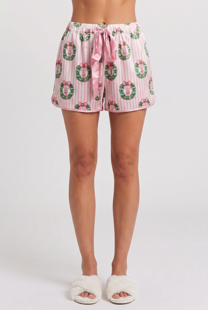 Christmas Nutcracker Pajama Shorts