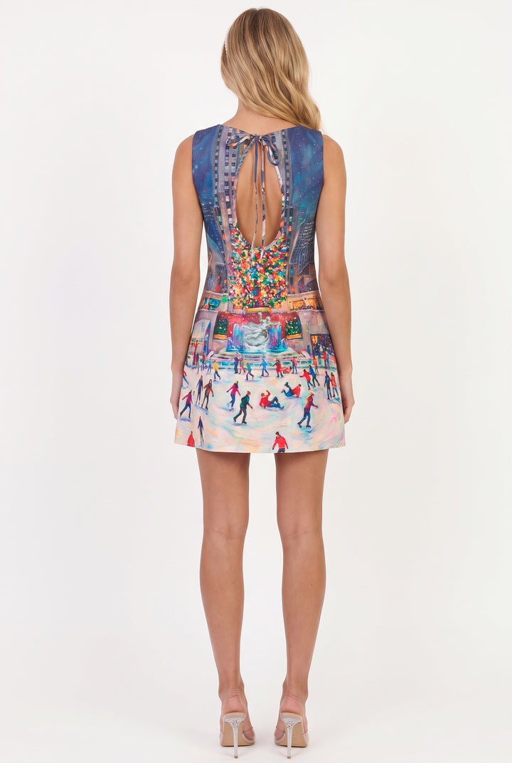 Christmas at Rockefeller Mini Dress