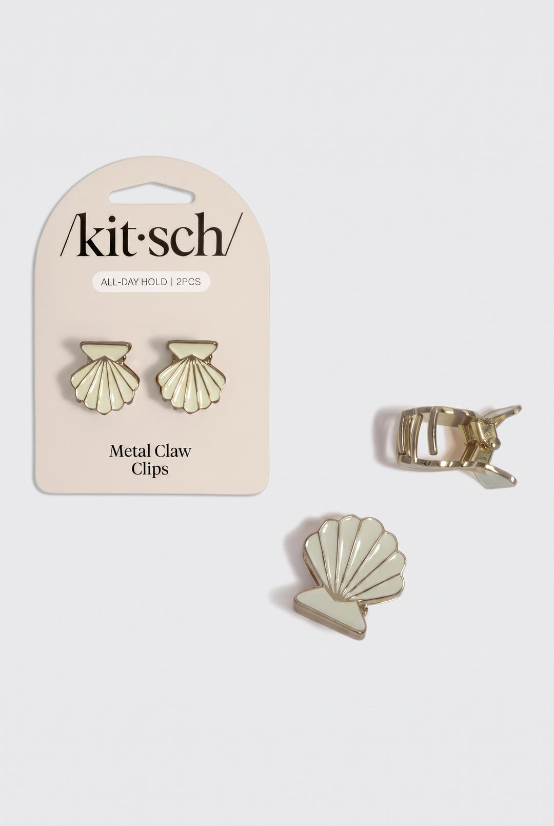Clam Shell Hair Clip Set