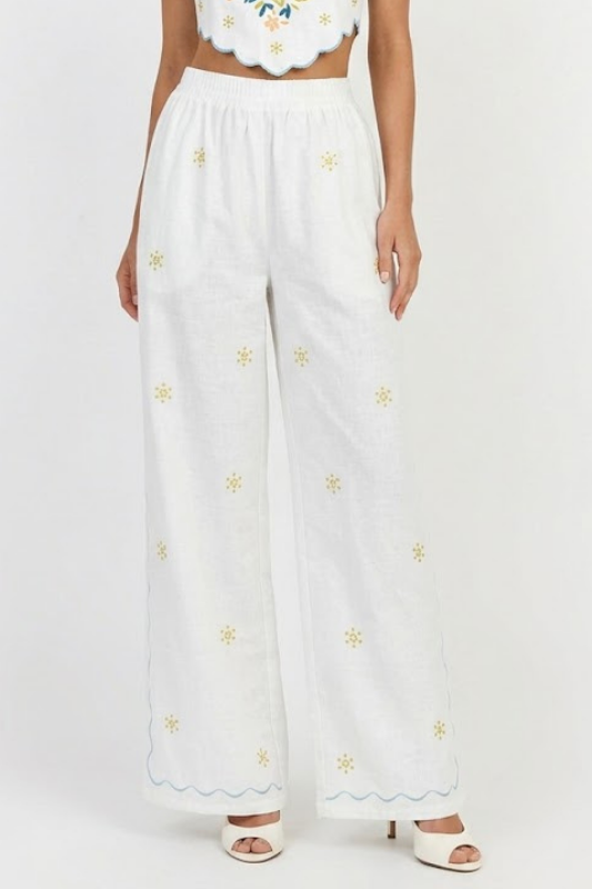 On Island Time Linen Pants