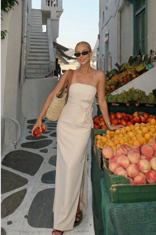 Beauty In Bloom Tube Maxi Dress