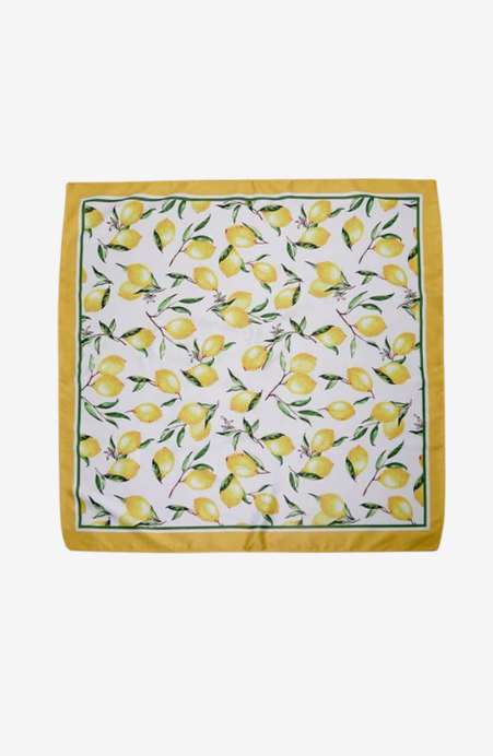Amalfi Lemon Scarf