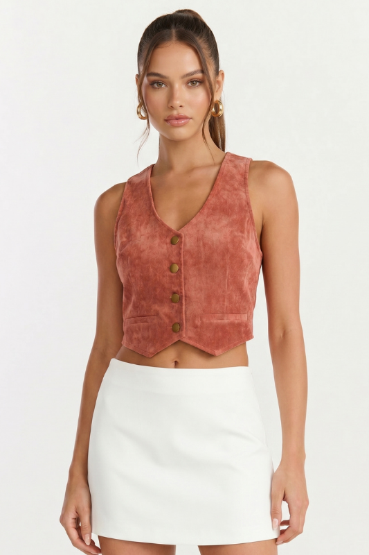 Sienna Corduroy Vest Top - Small