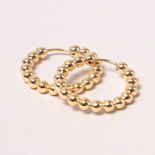 Mini Bubble Hoop Earrings