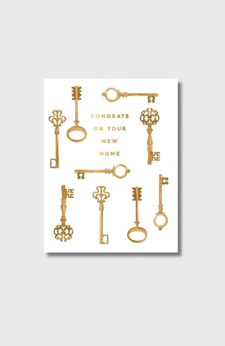 Congrats on Your New Home Greeting Card