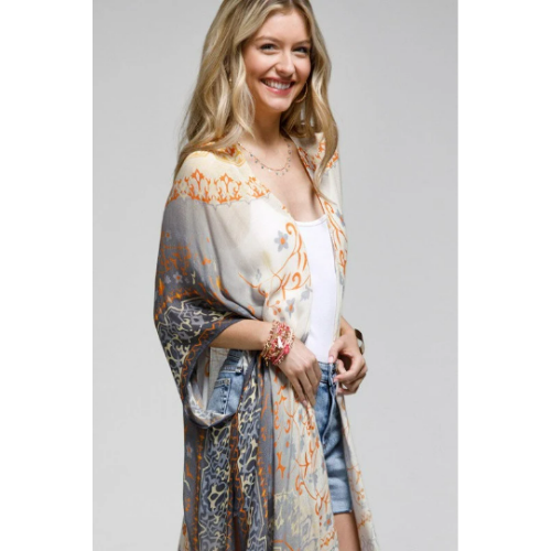 Luna Open Front Kimono