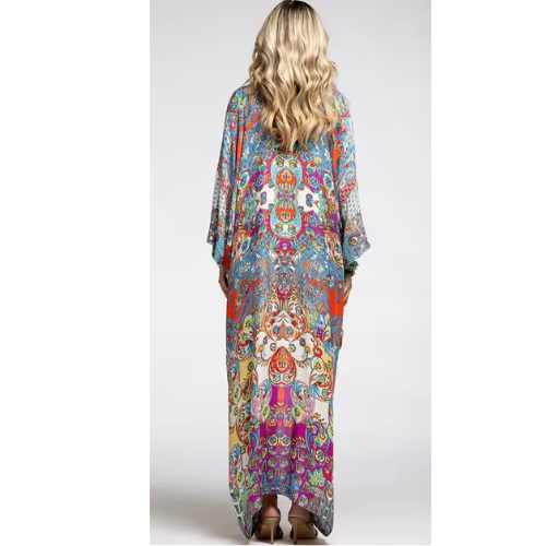 Valentina Open Front Kimono Cover-Up