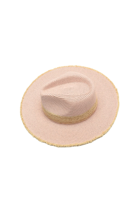 Havana Daydreaming Frayed Edge Straw Hat