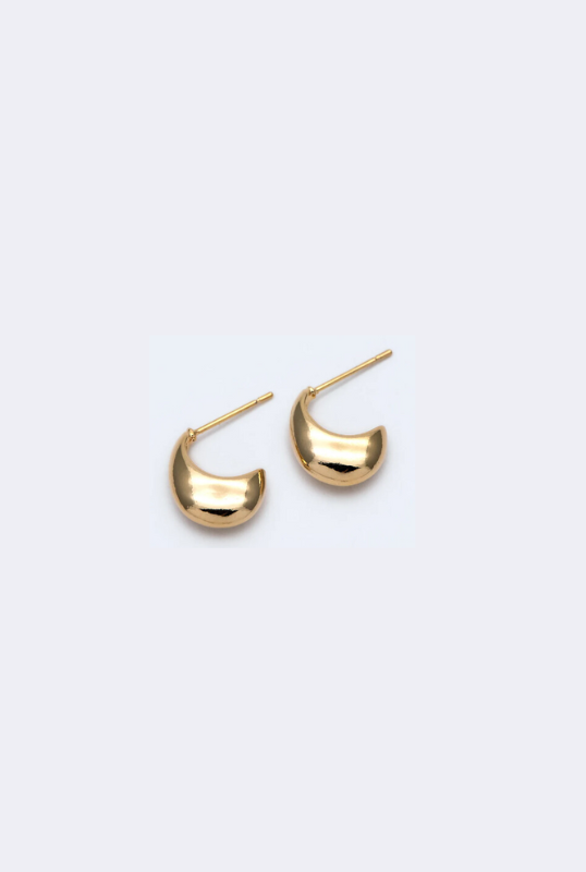 Teardrop Stud Earrings