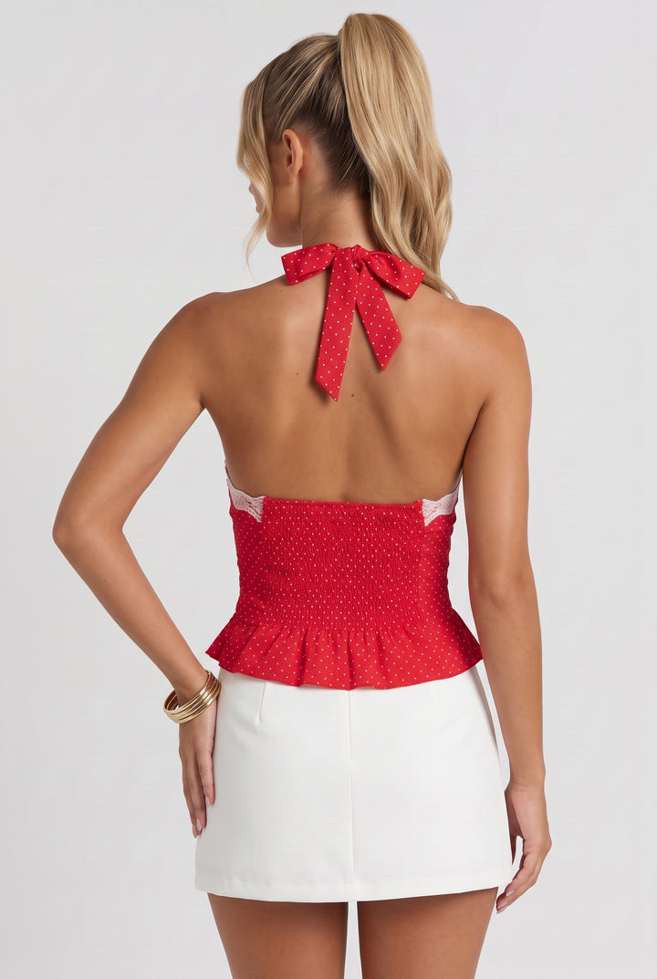 Cottage Kitchen Halter Top