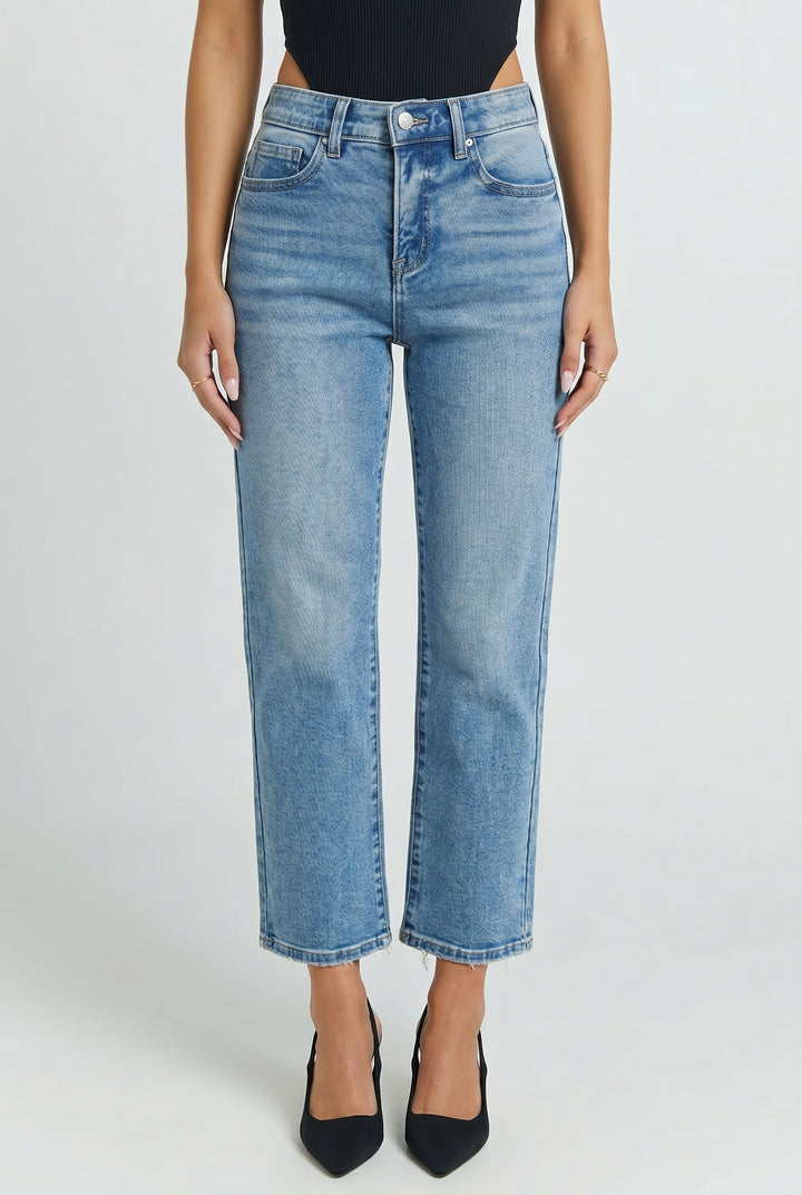 Darina High Rise Cropped Jeans