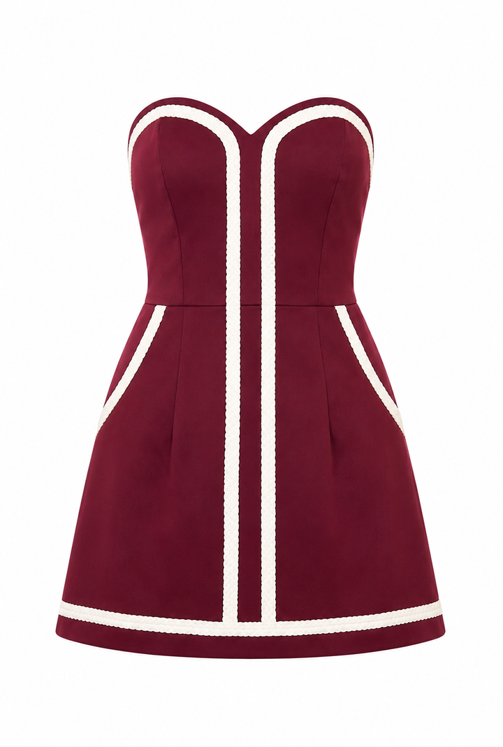 The Del Mar Romper Mini Dress