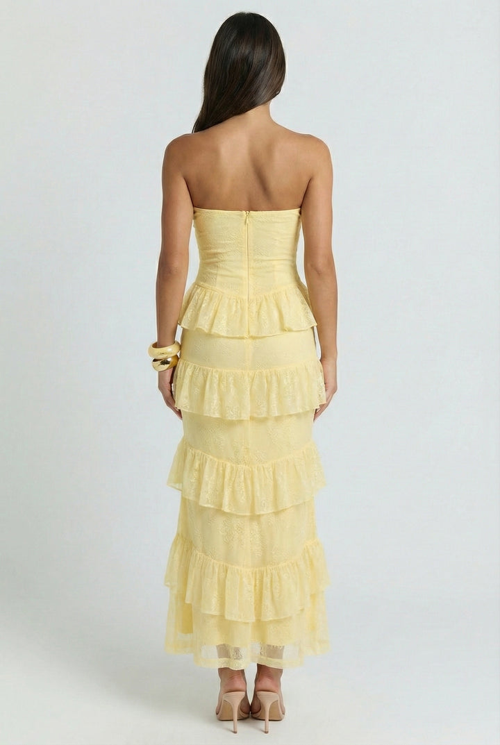 Dulce Dreams Lace Maxi Dress