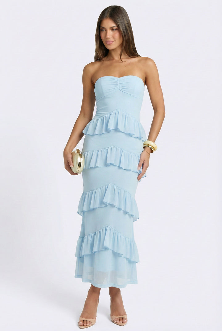 Dulce Dreams Lace Maxi Dress