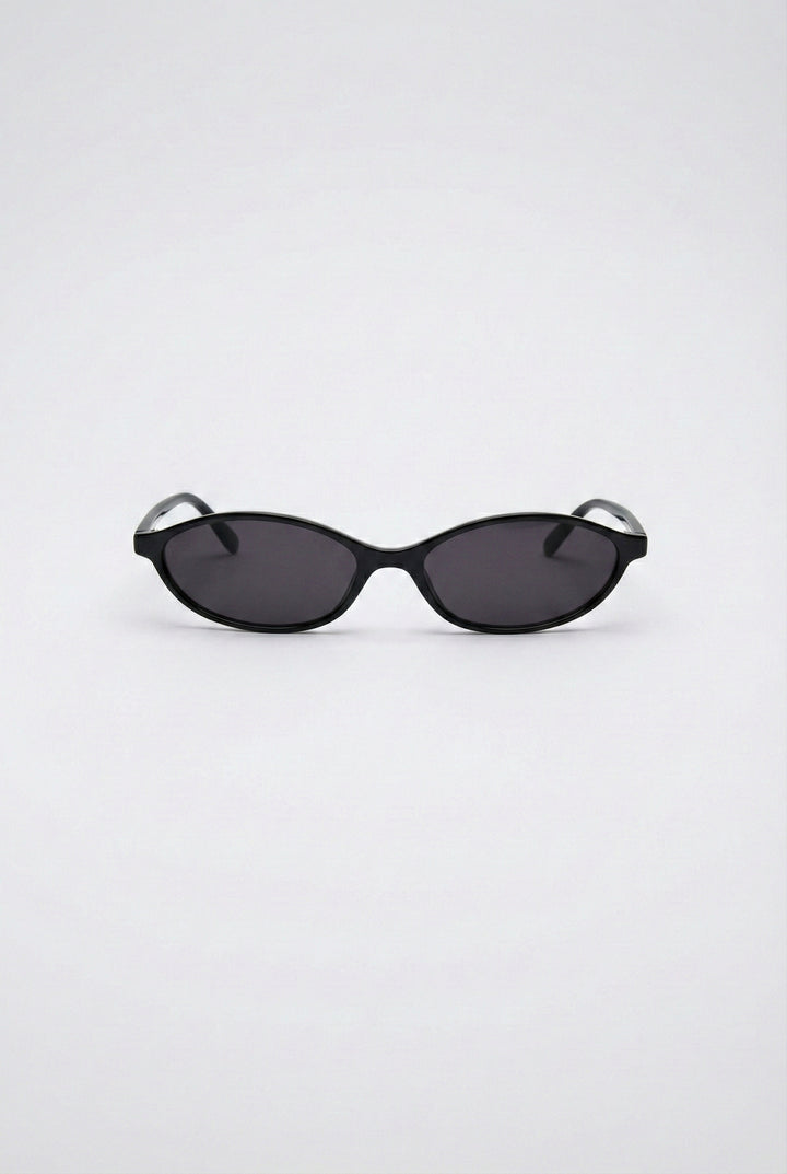 Espresso Hour Oval Sunglasses