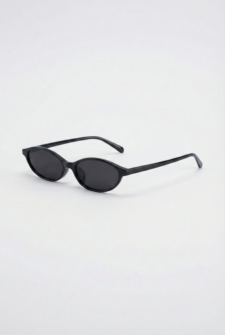Espresso Hour Oval Sunglasses