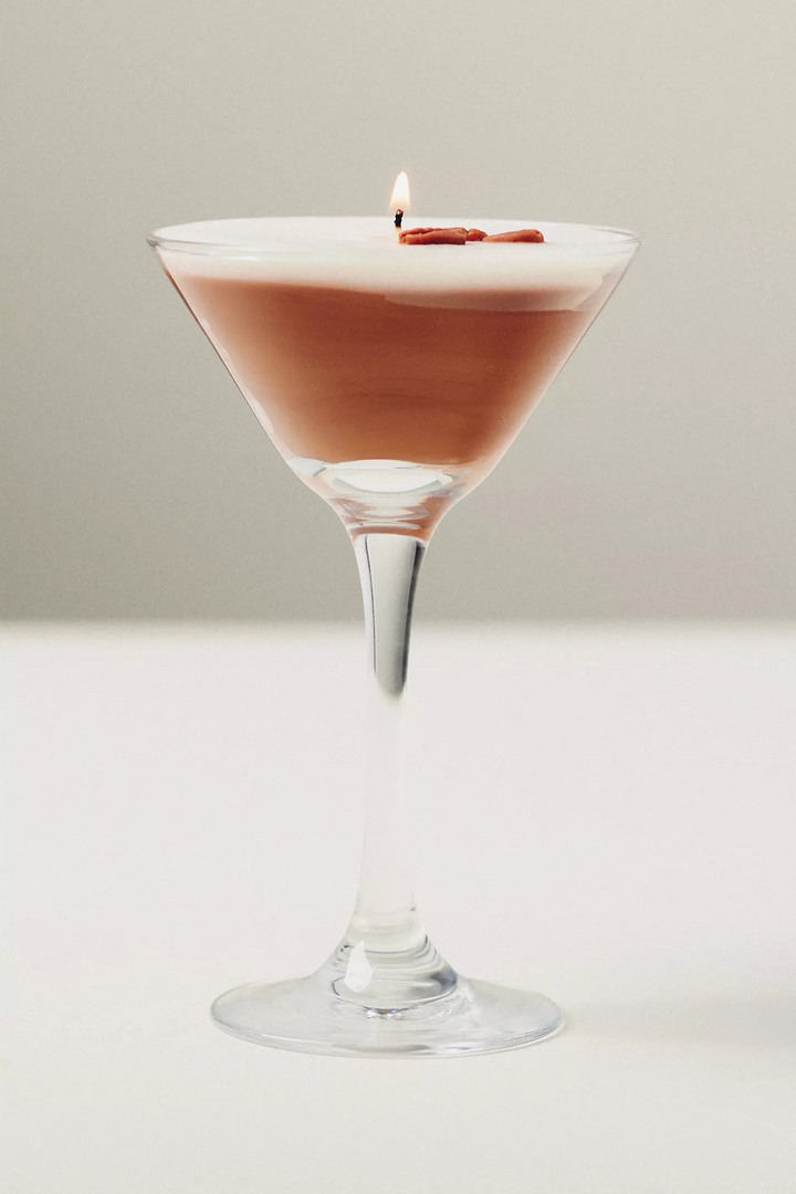 Espresso Martini Glass Candle