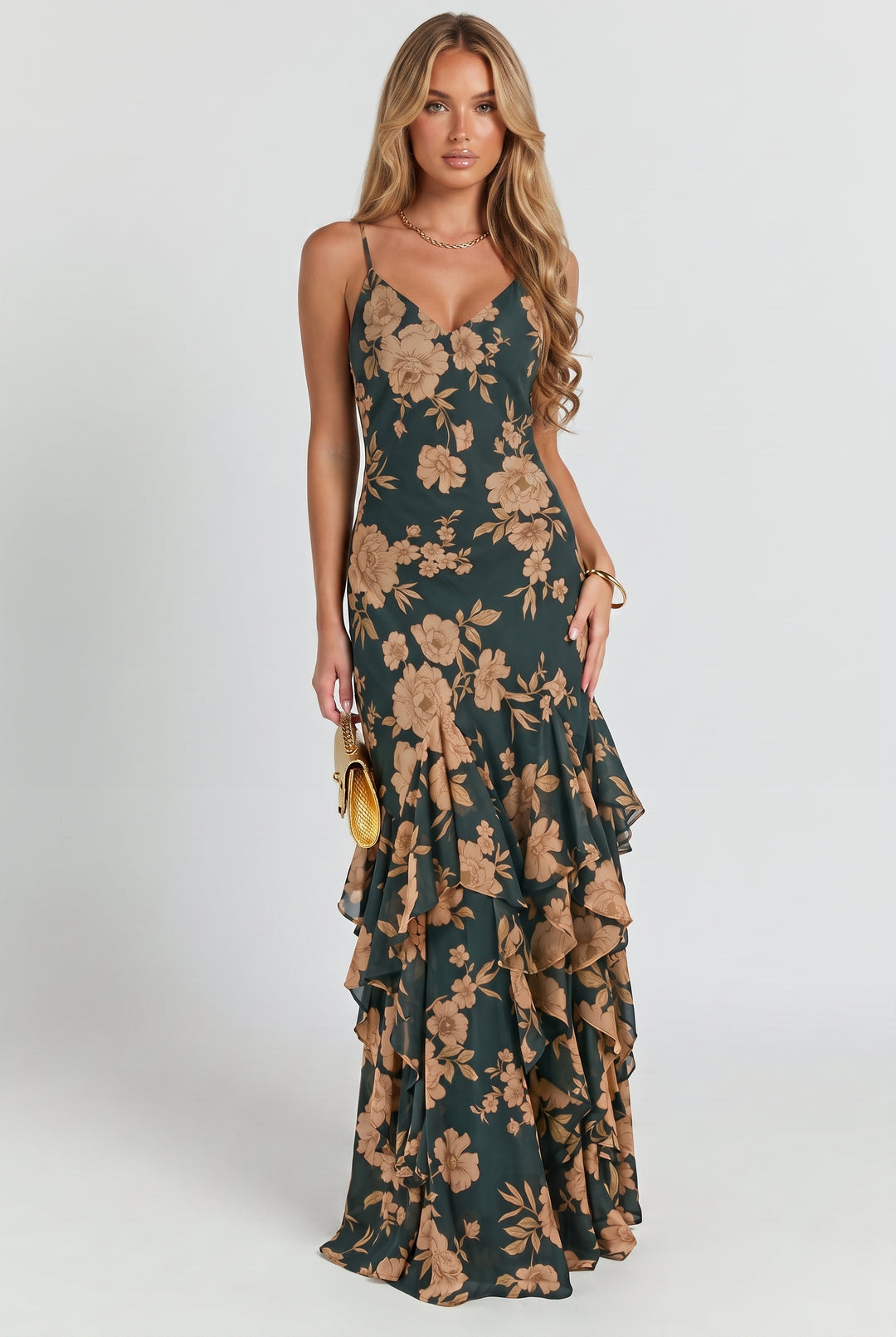 Vienna Floral Maxi Dress