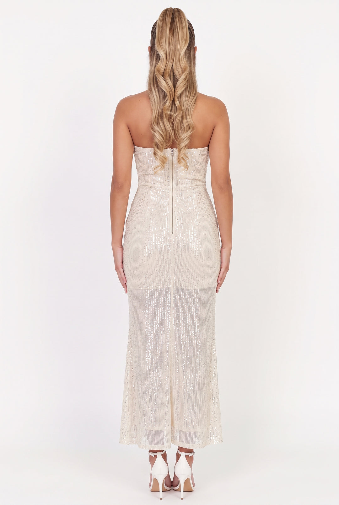 Fizz The Season Sequin Maxi Dress