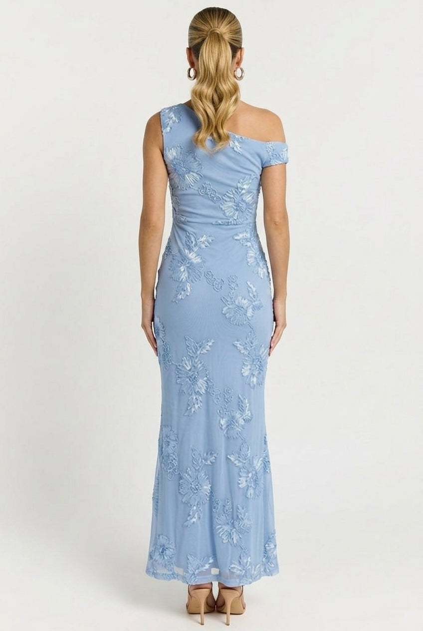 Flora One Shoulder Maxi Dress