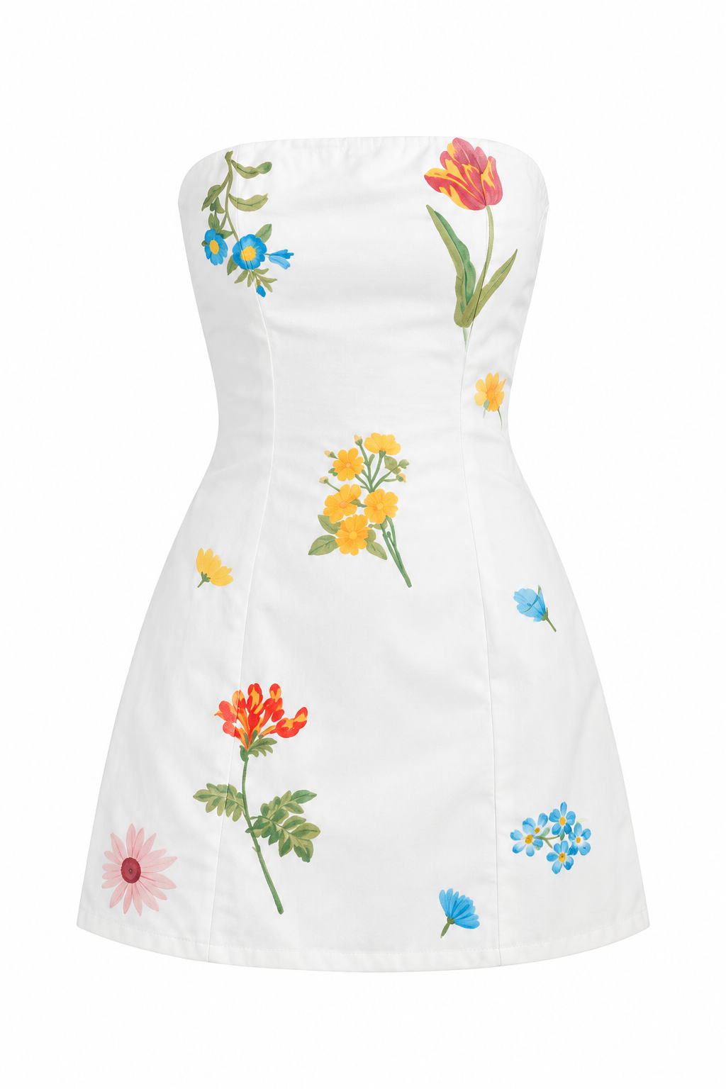 Flower Market Mini Dress