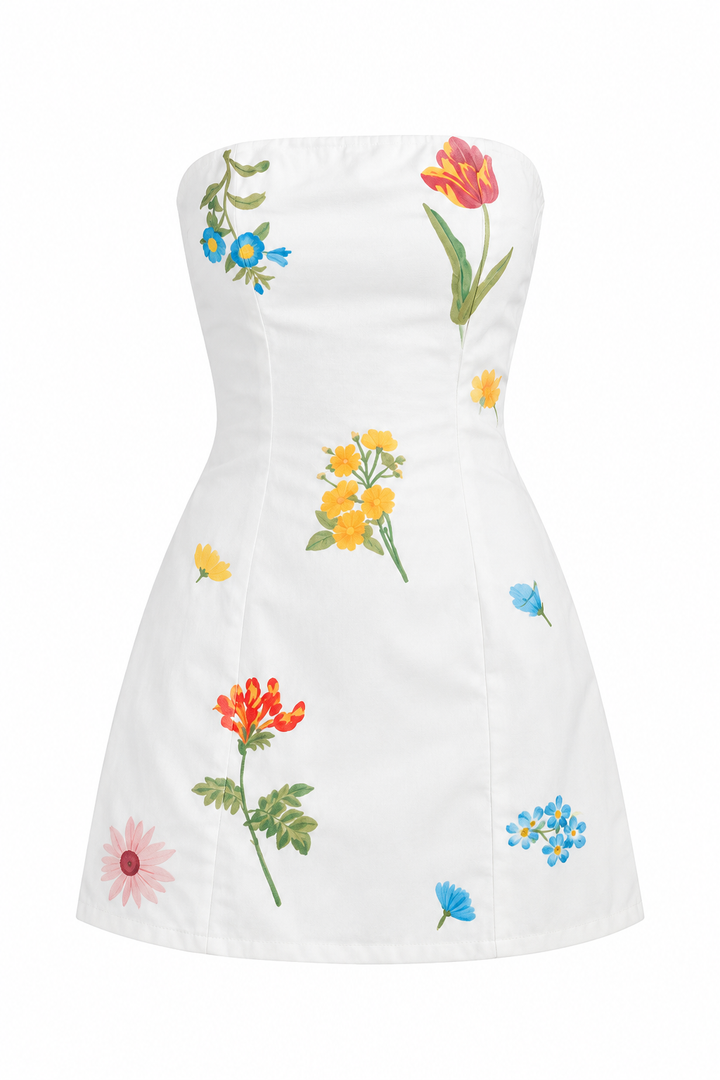 Flower Market Mini Dress