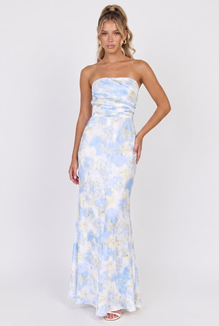 French Wallpaper Maxi Dress
