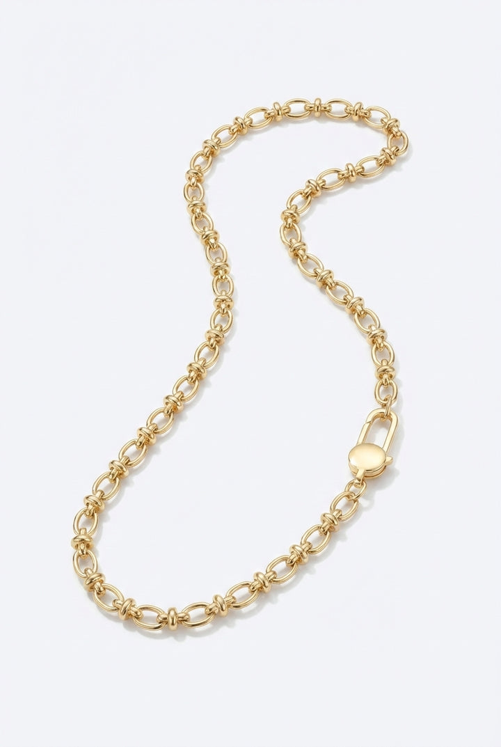 The Alix Multi-Link Charm Necklace