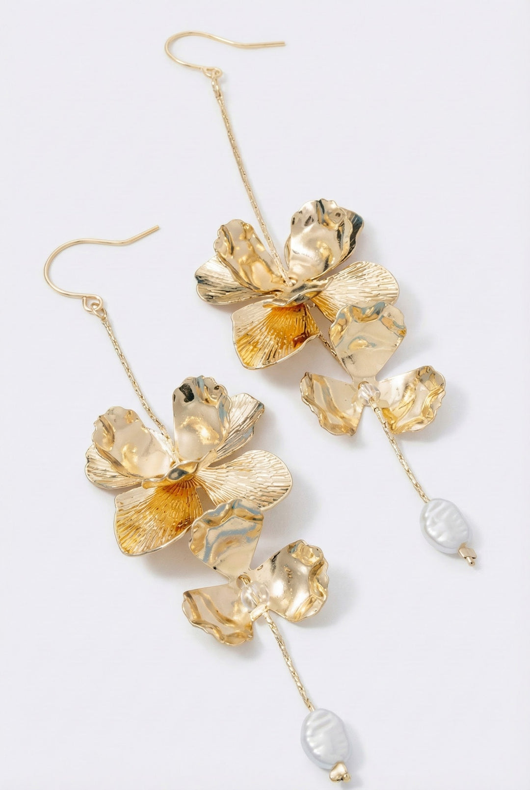 Sunlit Petal Earrings
