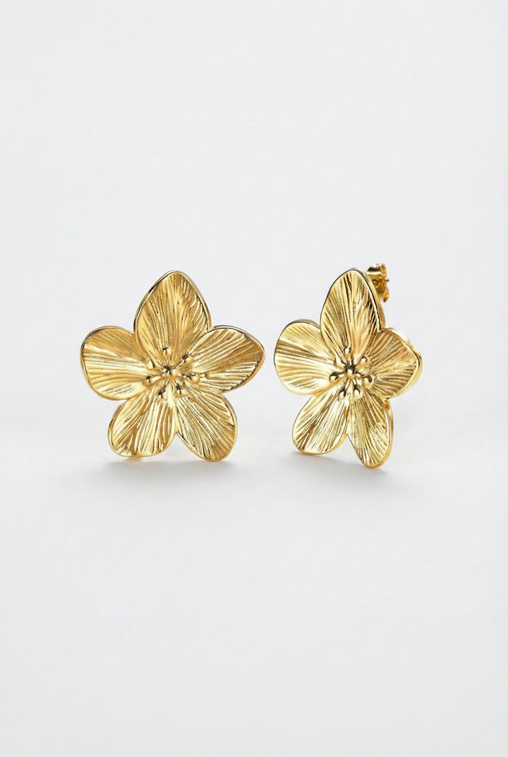 Jasmine Flower Statement Earrings
