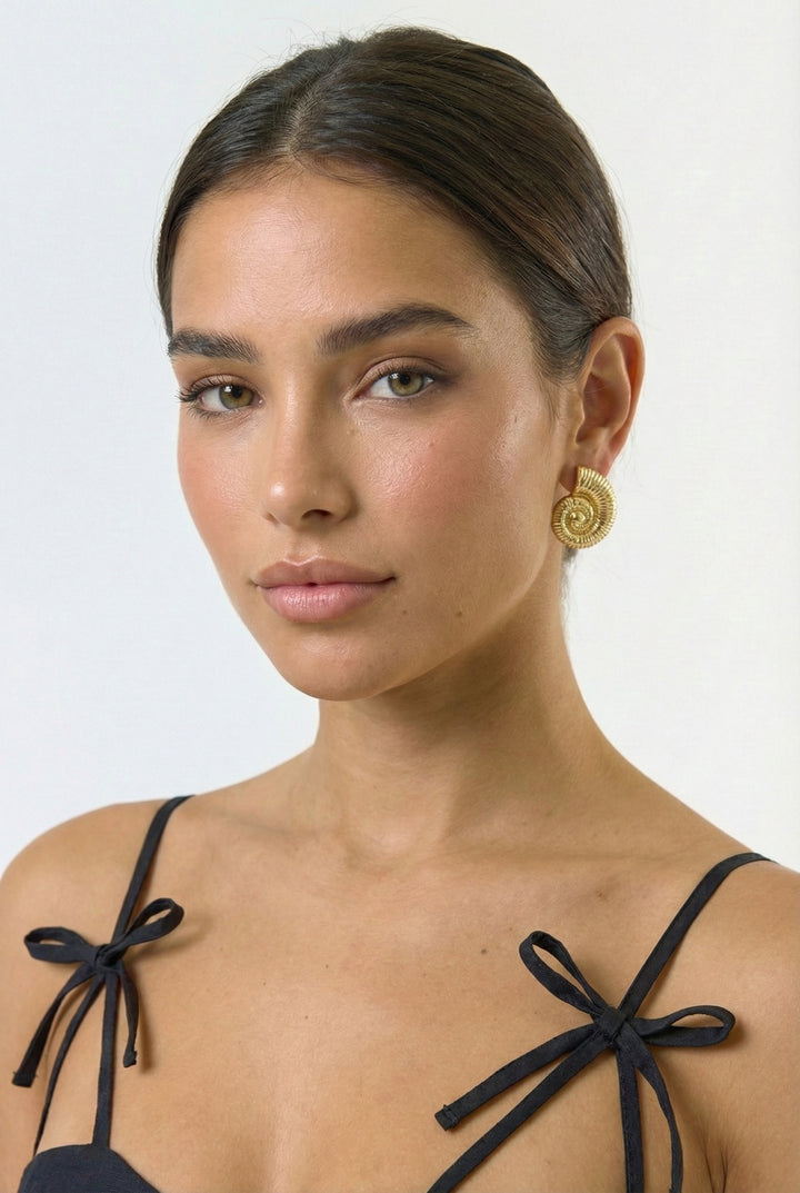 From the Shore Nautilus Earrings