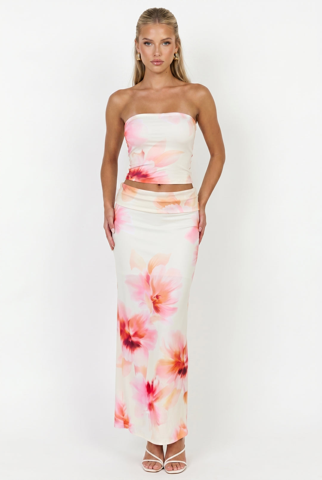 Anahi Floral Maxi Skirt