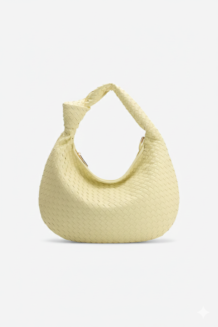 Melie Bianco Lemonade Brigitte Large Satchel