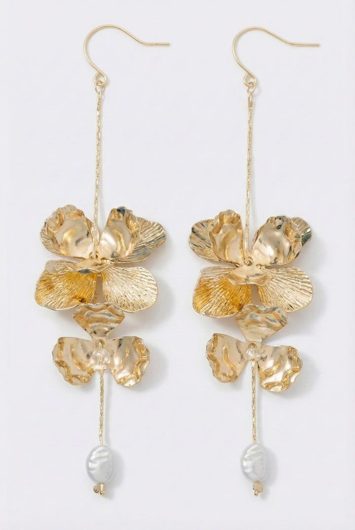 Sunlit Petal Earrings