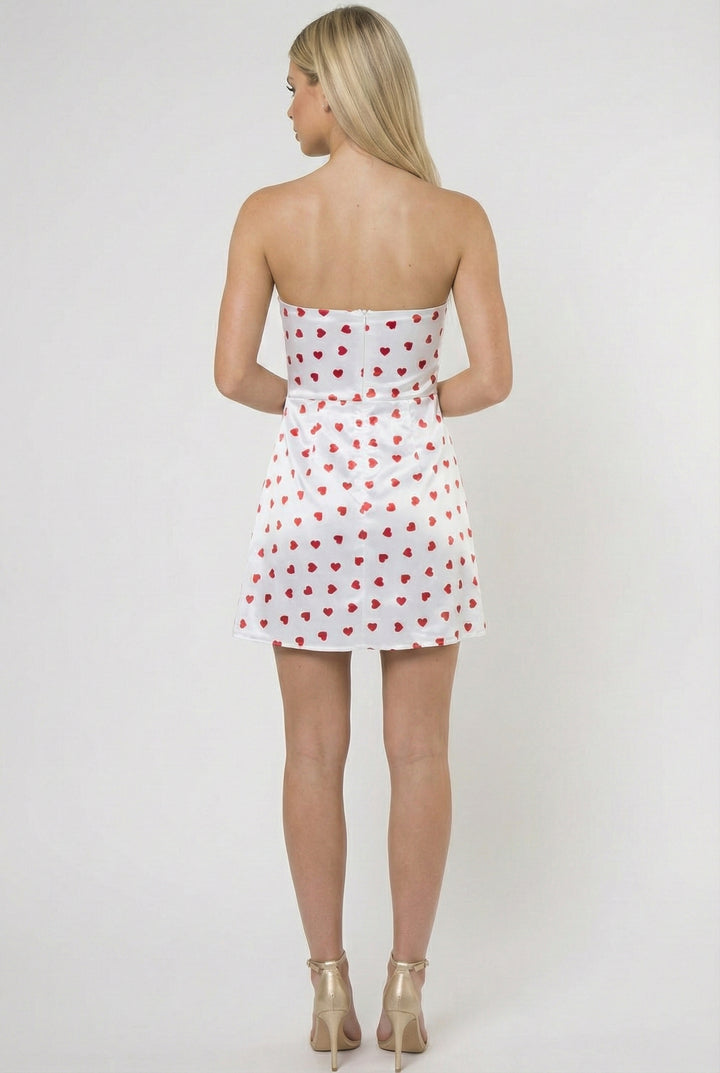 Heartbreaker Satin Mini Dress