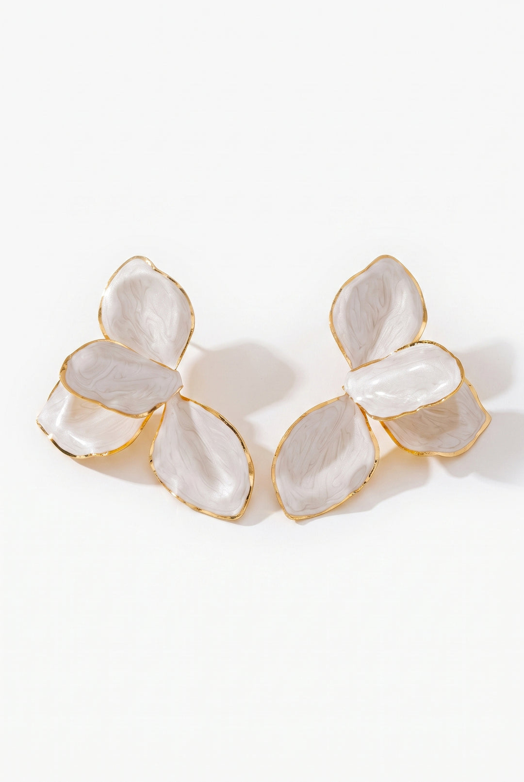 Glossy Petal Earrings