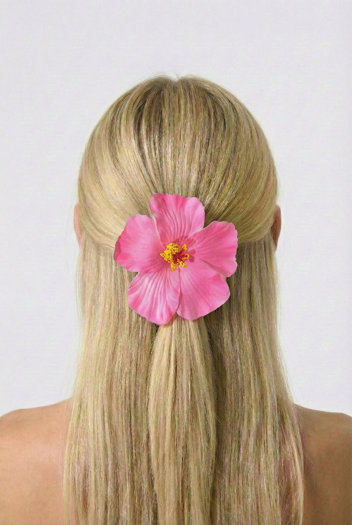 Hibiscus Flower Hair Clip