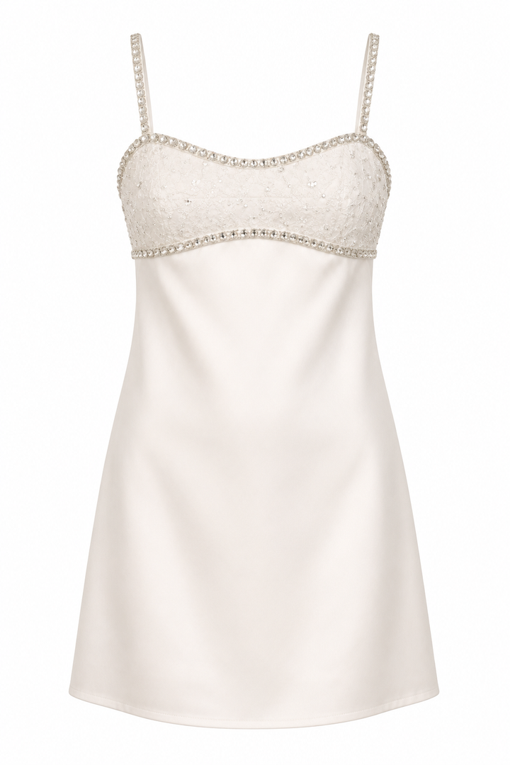 Arosa Jeweled Mini Dress