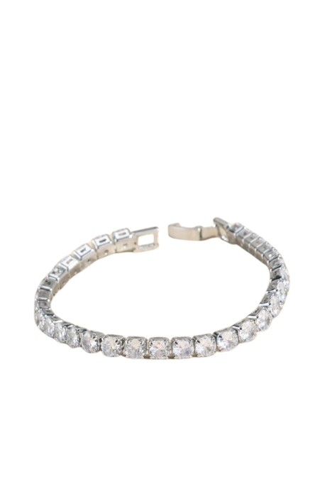 Pave Crystal Tennis Bracelet