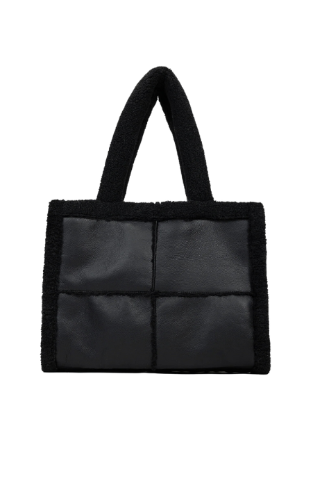 Zoey Sherpa Tote Bag